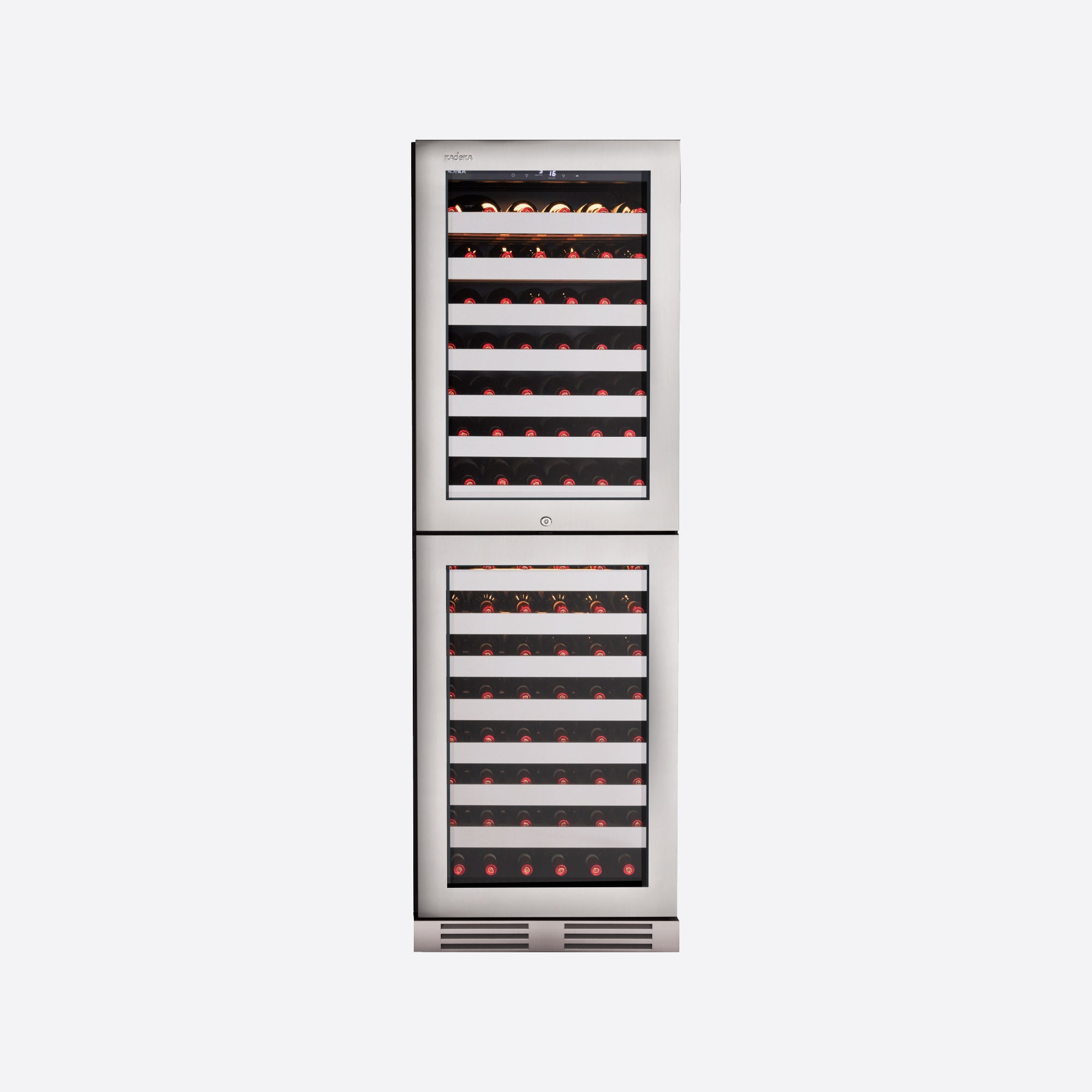 155 Bottles Wine Chiller Steel Series KN165T