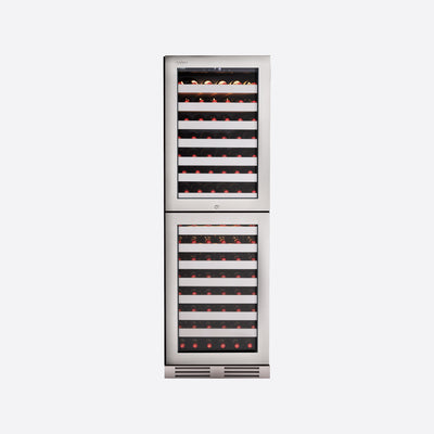 155 Bottles Wine Chiller Steel Series KN165T