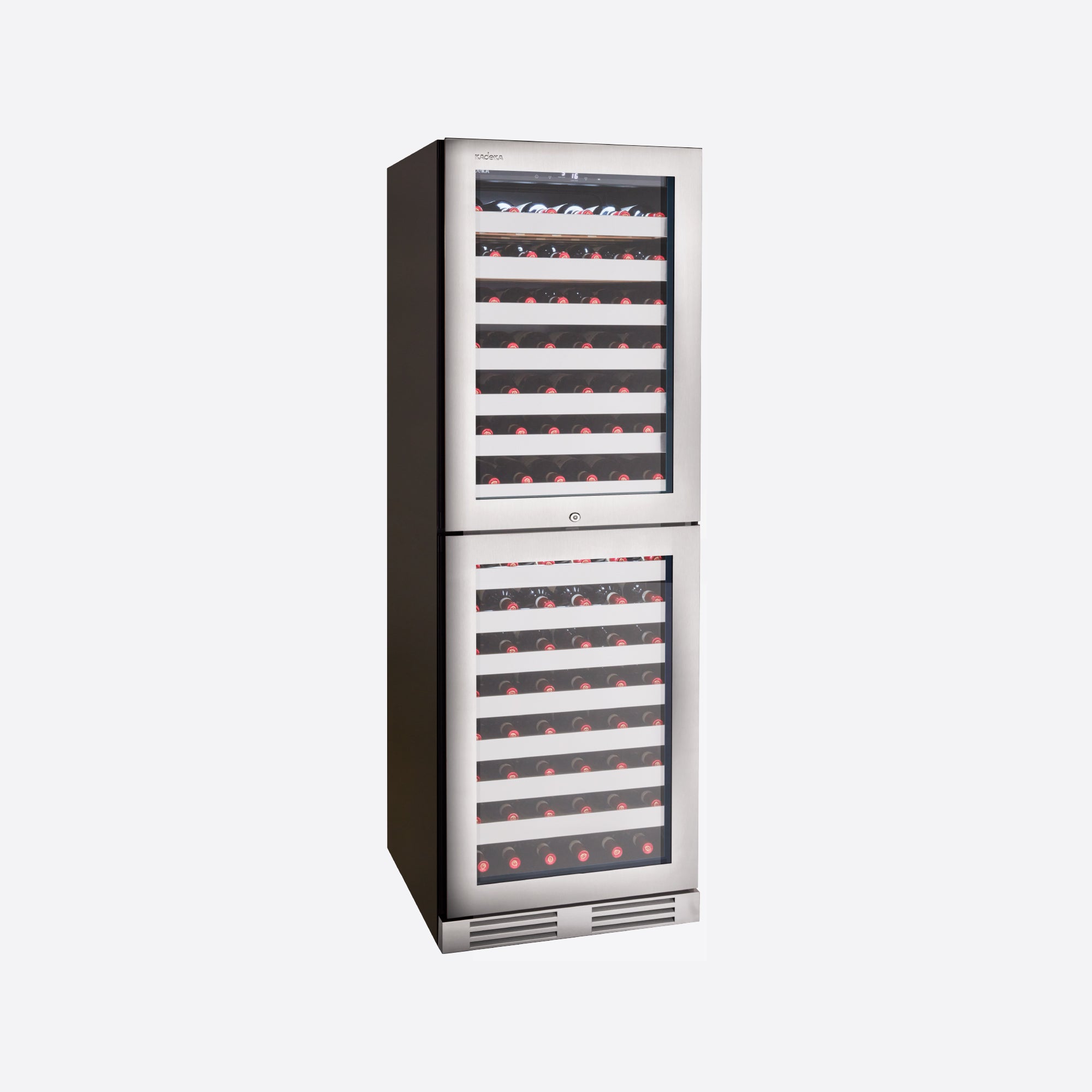 155 Bottles Wine Chiller Steel Series KN165T
