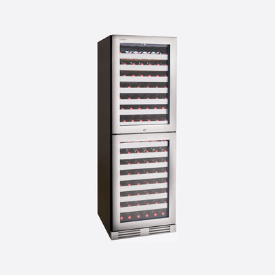 155 Bottles Wine Chiller Steel Series KN165T