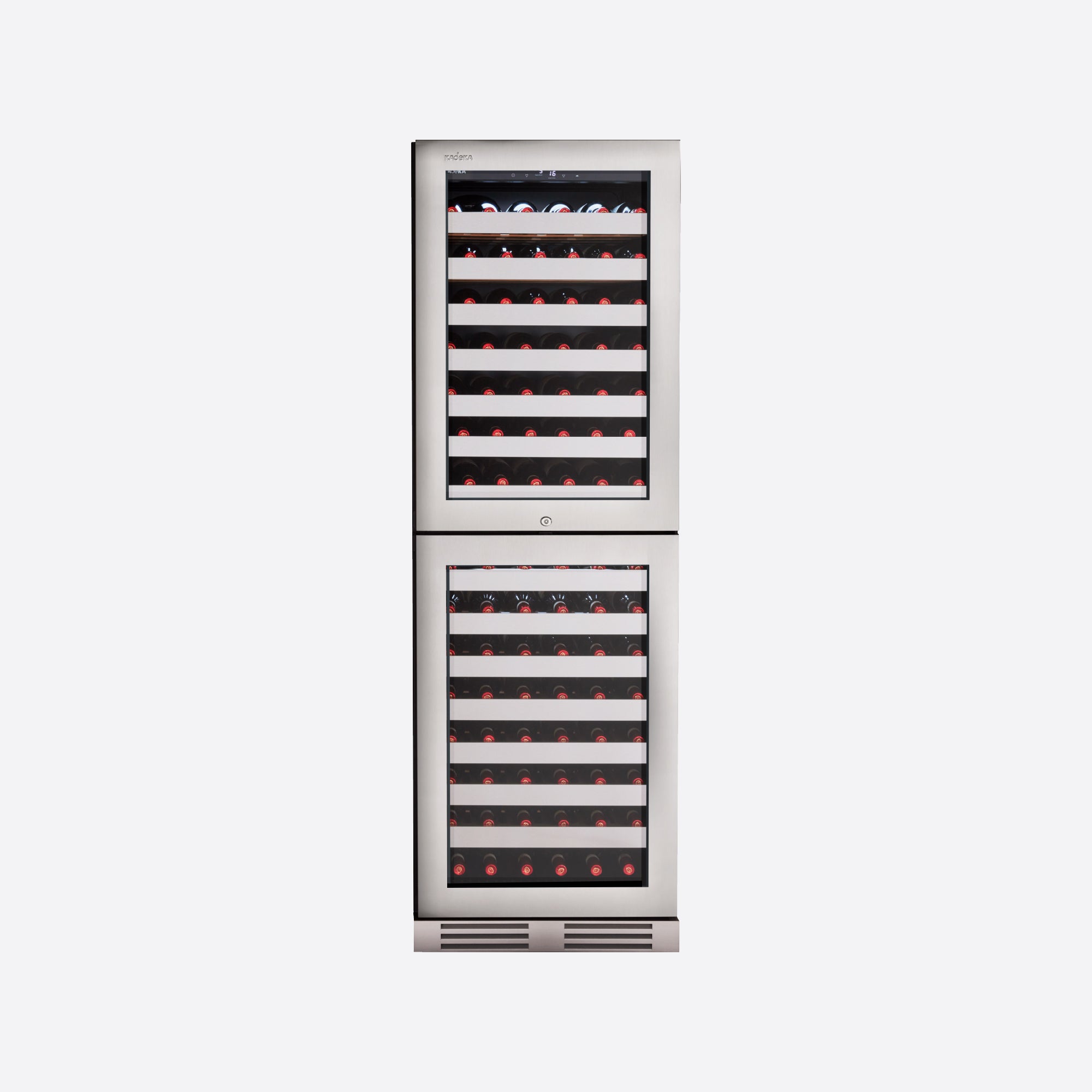 155 Bottles Wine Chiller Steel Series KN165T