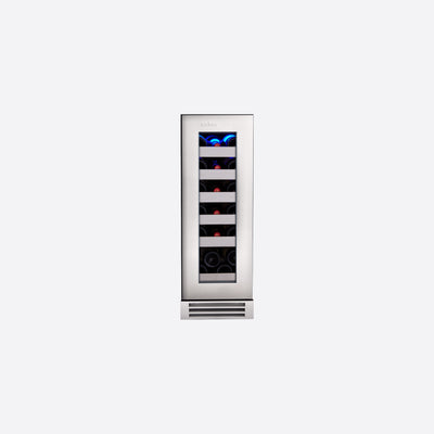 19 Bottles Wine Chiller Steel Series KN24WR