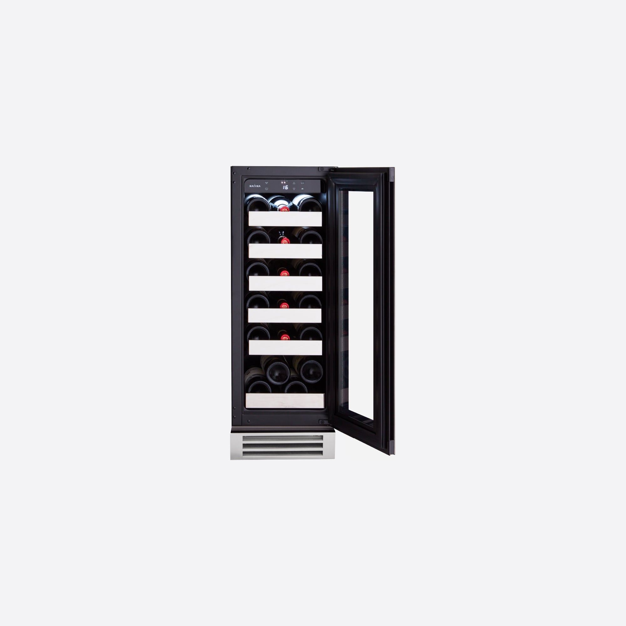 19 Bottles Wine Chiller Steel Series KN24WR