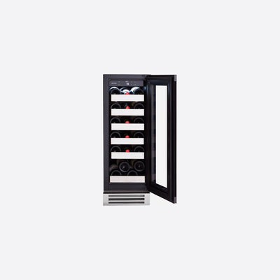 19 Bottles Wine Chiller Steel Series KN24WR