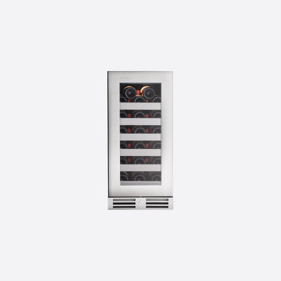 31 Bottles Wine Chiller Steel Series KN39WR
