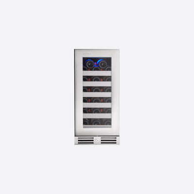 31 Bottles Wine Chiller Steel Series KN39WR