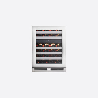 46 Bottles Wine Chiller Steel Series KN45WR