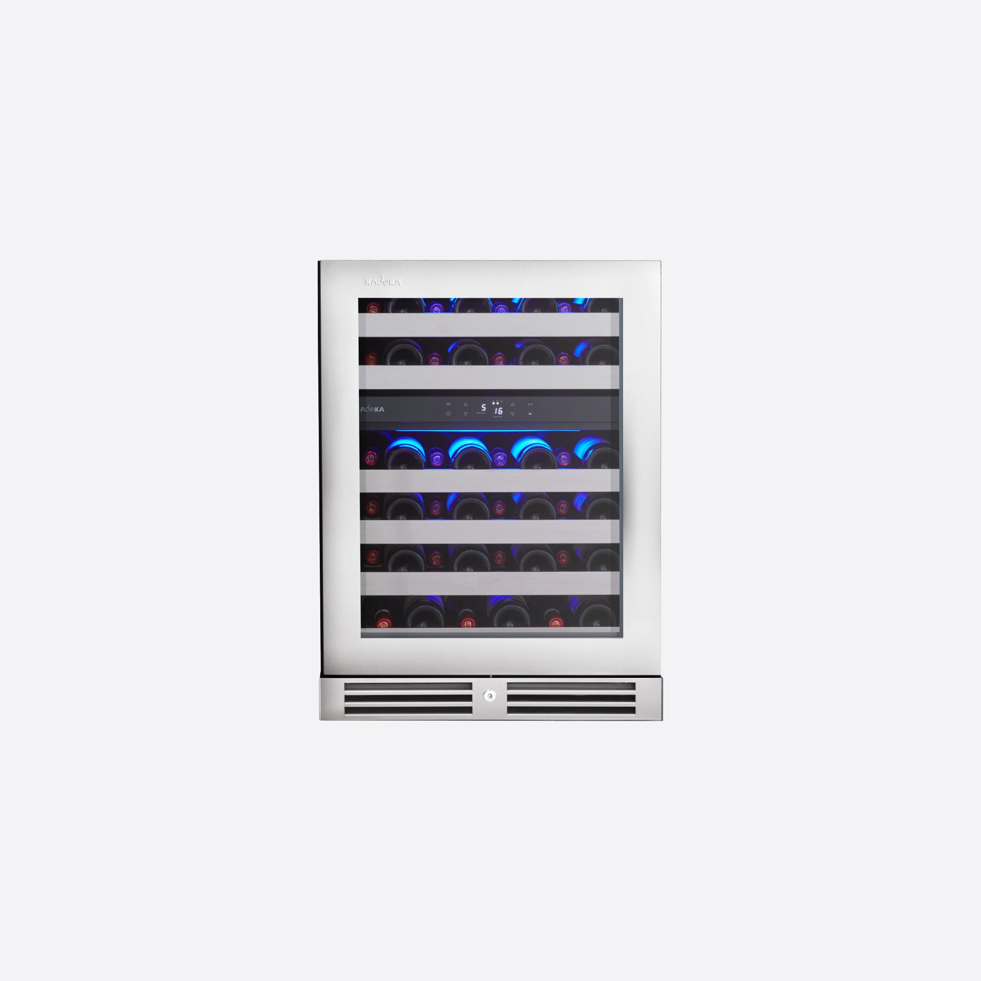 46 Bottles Wine Chiller Steel Series KN45WR