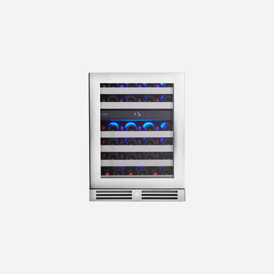 46 Bottles Wine Chiller Steel Series KN45WR