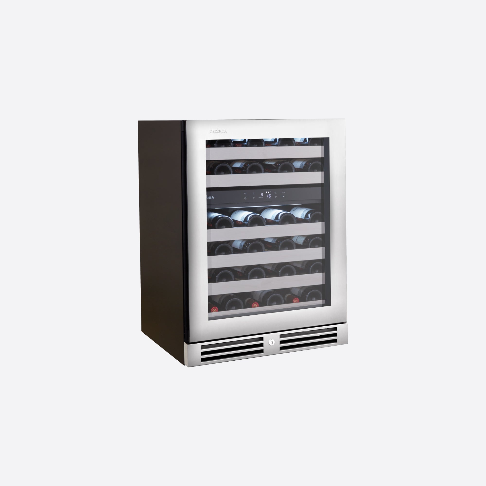 46 Bottles Wine Chiller Steel Series KN45WR