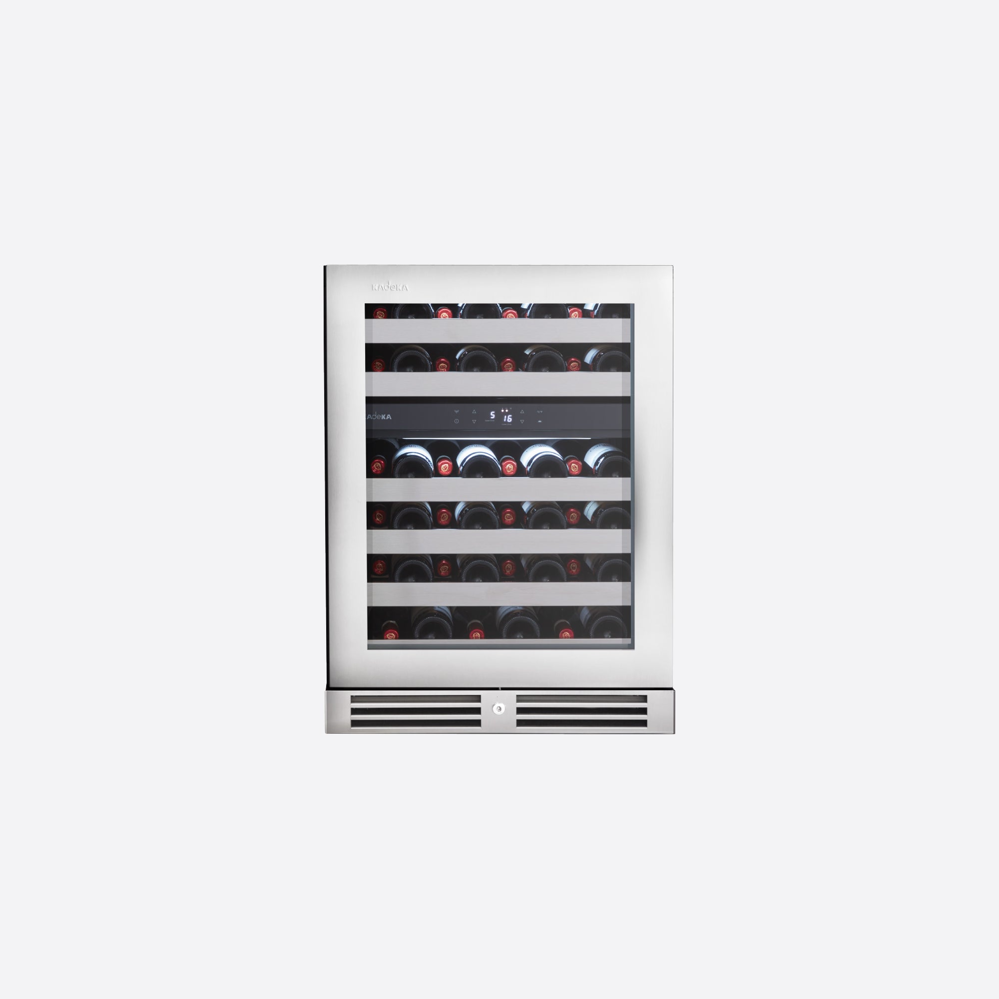 46 Bottles Wine Chiller Steel Series KN45WR