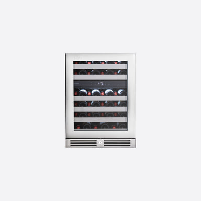 46 Bottles Wine Chiller Steel Series KN45WR