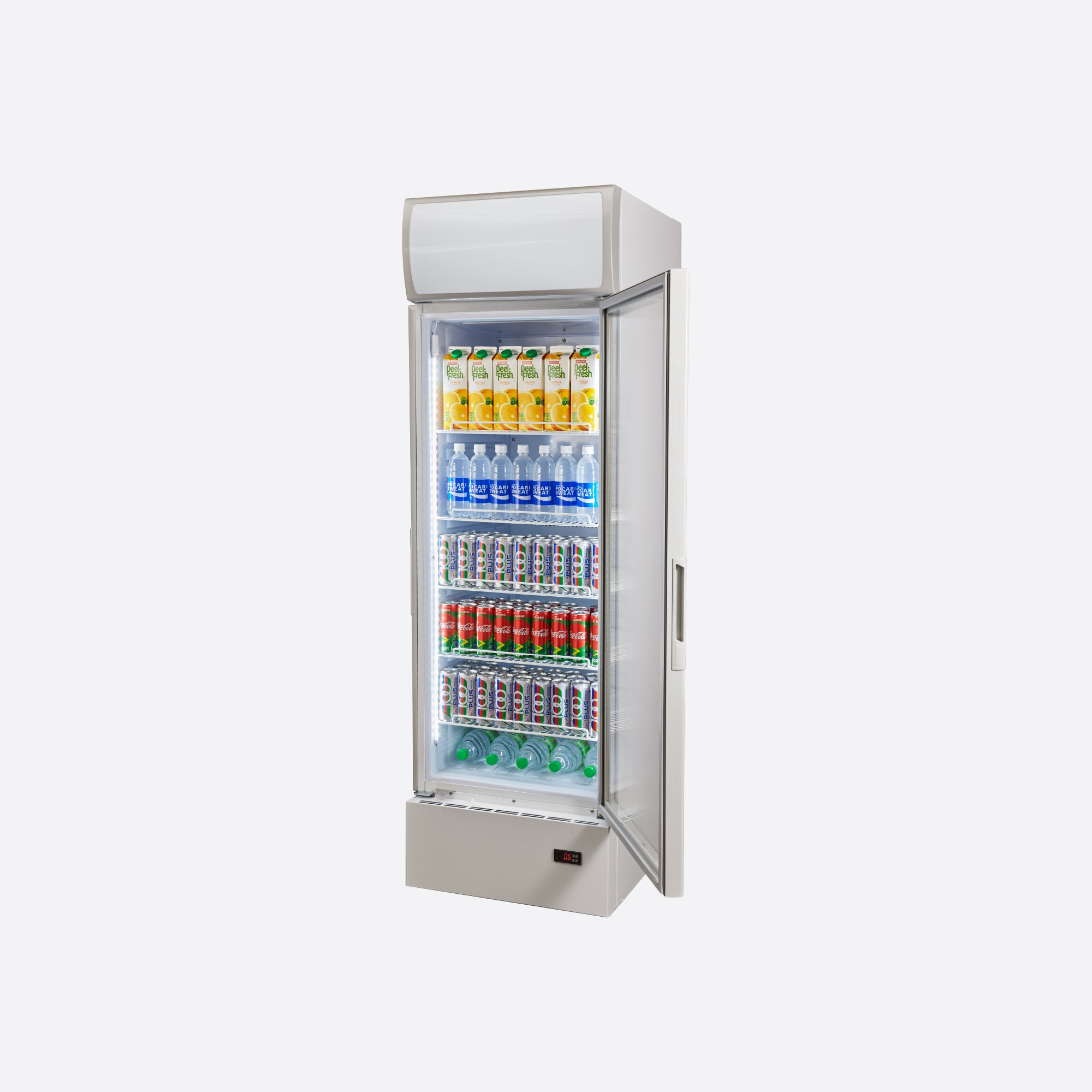 Beverage Showcase One Glass Door 420 litres KSC-420I